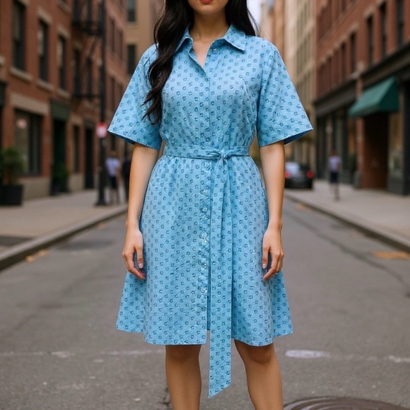 Kate Spade Eyelet Shirt Dress - Picture 10 of 10